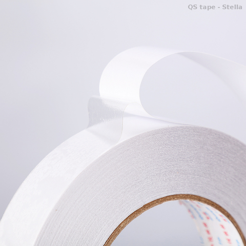 Ruban adhésif double face transparent et durable en PET pour l'emballage